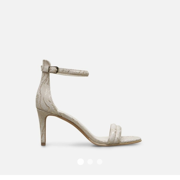 Kenneth Cole SNAKE METALLIC Hells Pumps - Picture 1 of 10
